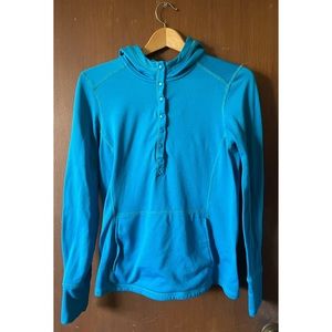 REI Lightweight Pullover Button Up Hoodie